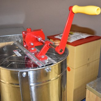 Smielatore Swiss Biene 2.r. manuale con gambe lunghe e manovella grande P40 - OFFERTA